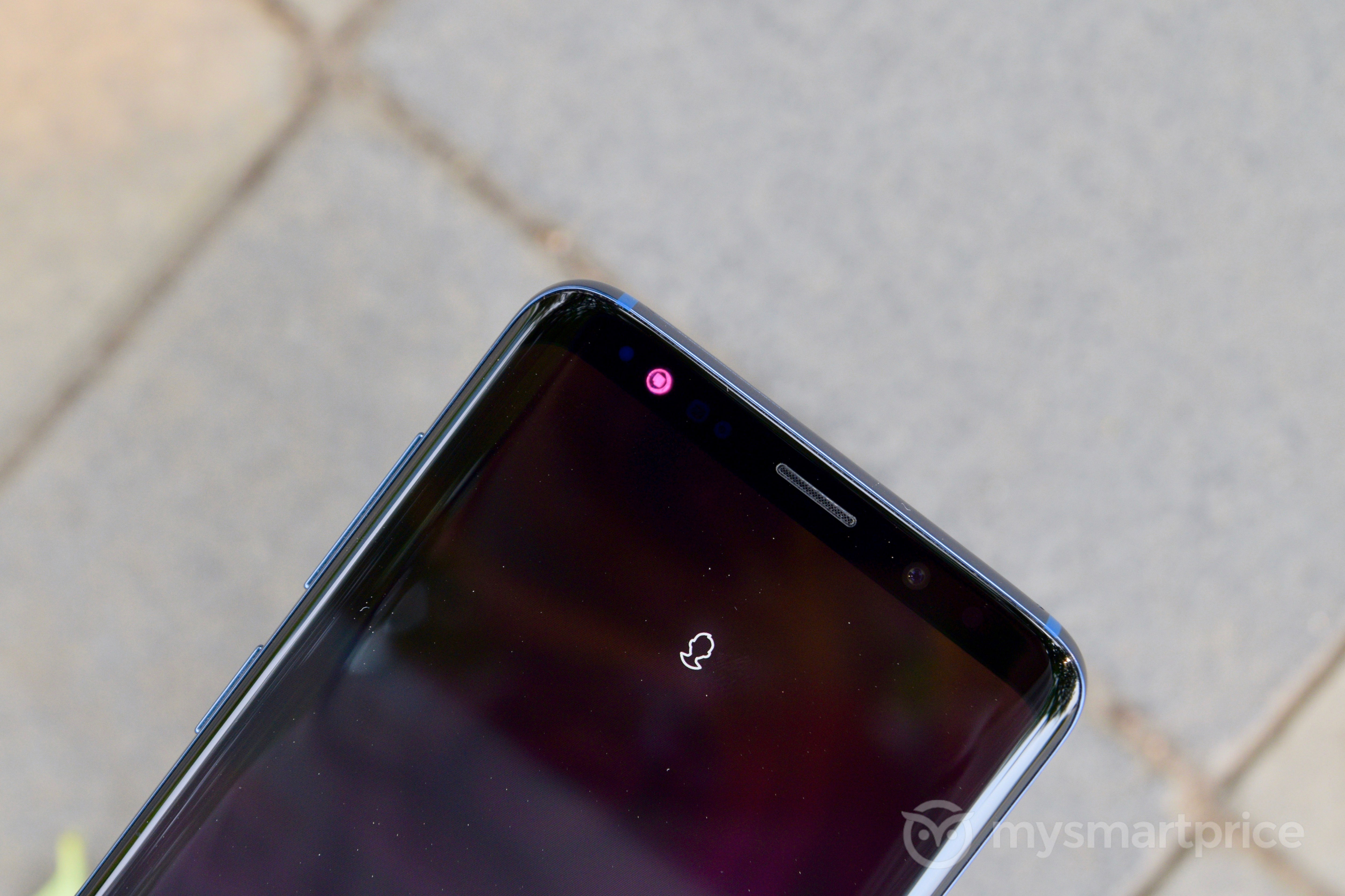 Samsung Galaxy S9+ Iris Scanner