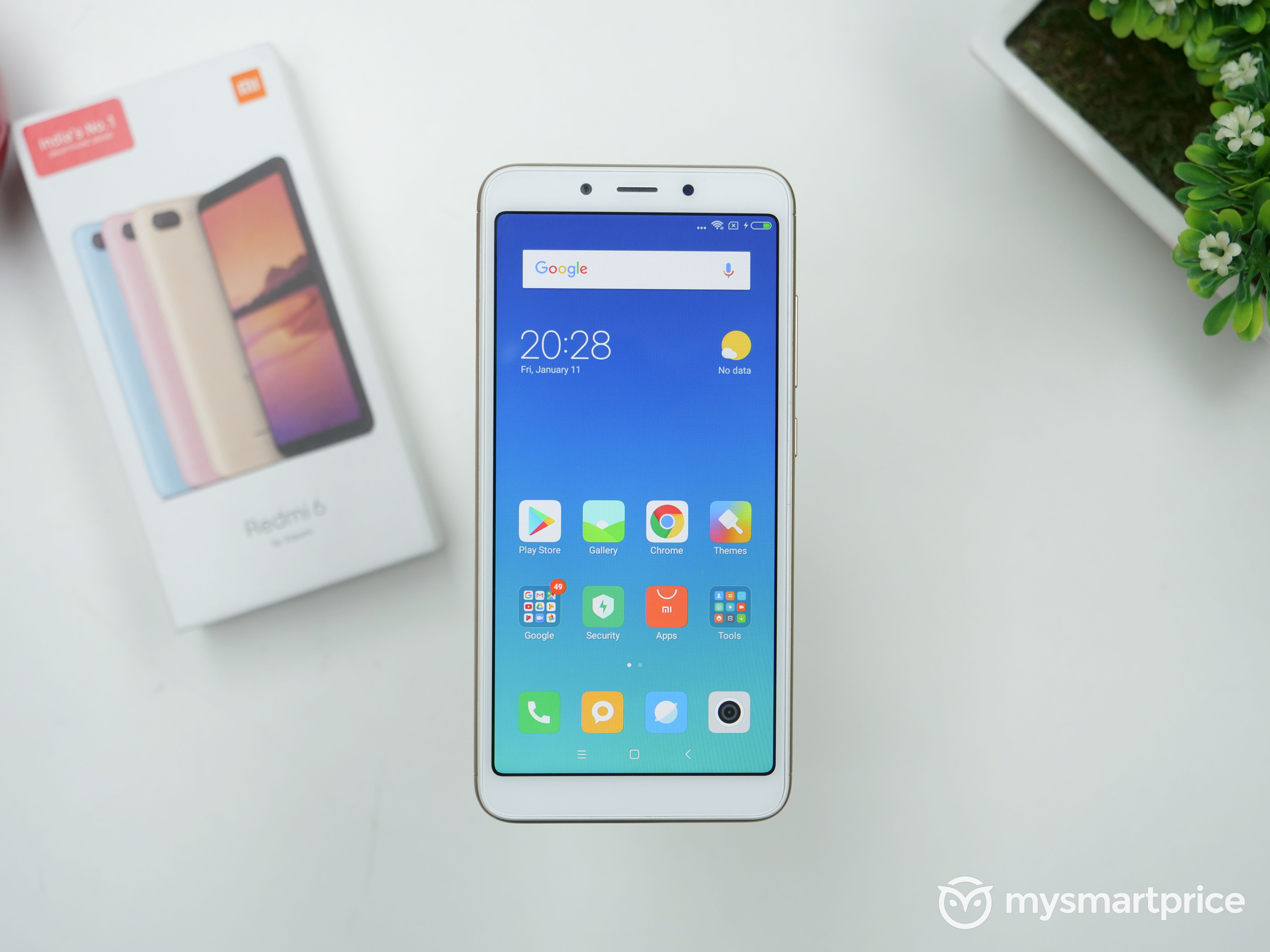 Xiaomi Redmi 6 Дисплей Белый