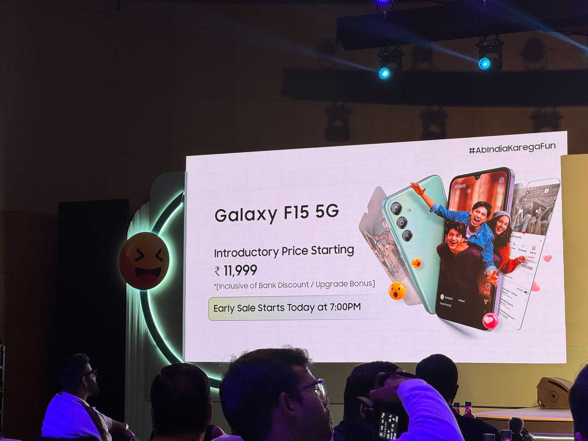 Samsung Galaxy F15 5G Launched In India Price Specifications