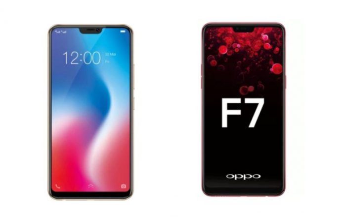 Oppo F7, Vivo V9 First Sale Date is April 2 Oppo F7, Vivo V9 First Sale Date is April 2