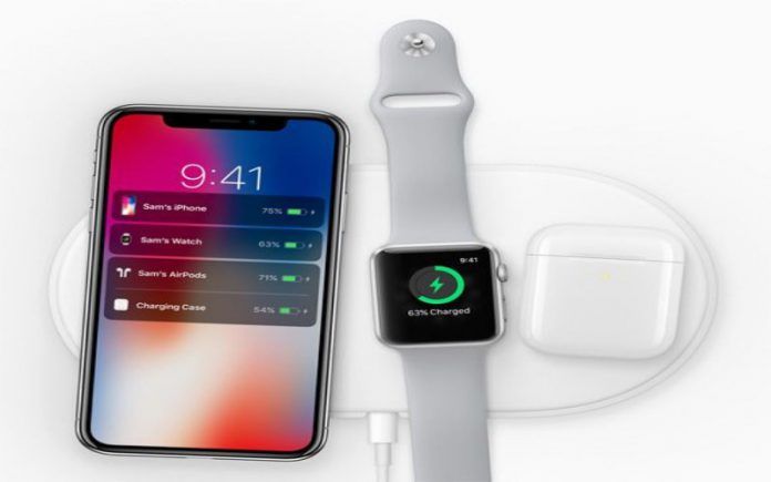 iPhone X AirPower Apple wireless charging mat