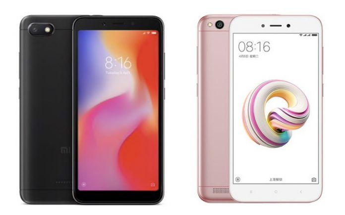 Redmi 6A vs Redmi 5A Redmi 6A vs Redmi 5A
