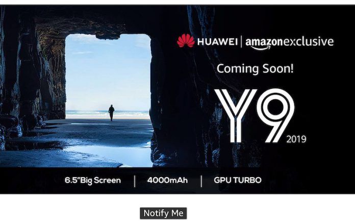 Huawei Y9 2019 Landing Page Huawei Y9 2019 Landing Page