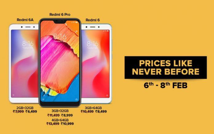 Xiaomi Redmi 6 6A Pro Discount Xiaomi Redmi 6 6A Pro Discount