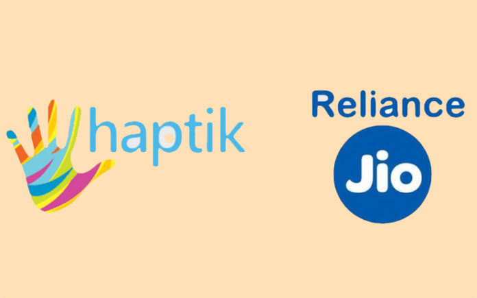 Reliance Jio and Haptik Reliance Jio and Haptik