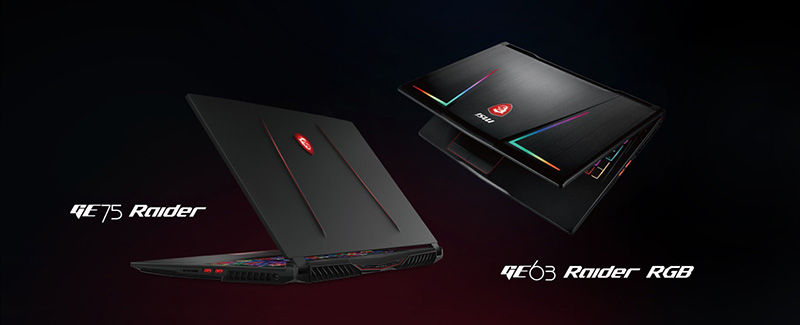 MSI GE75 Raider GE63 Raider RGB