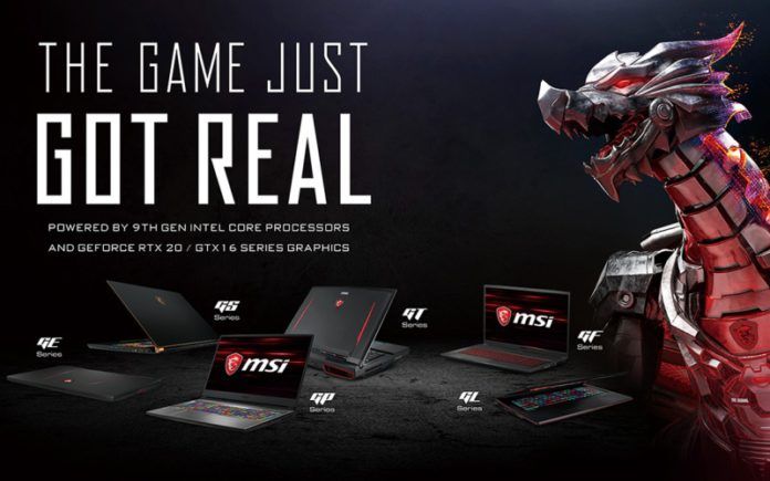MSI New 9th Gen Core i9 Gaming Laptops MSI Launches New 9th Gen Core i9 Gaming Laptops