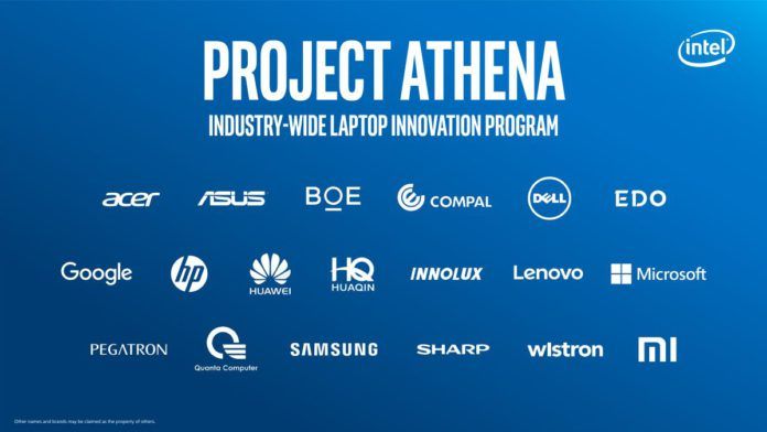 Intel Project Athena Innovation Partners Intel Project Athena Innovation Partners
