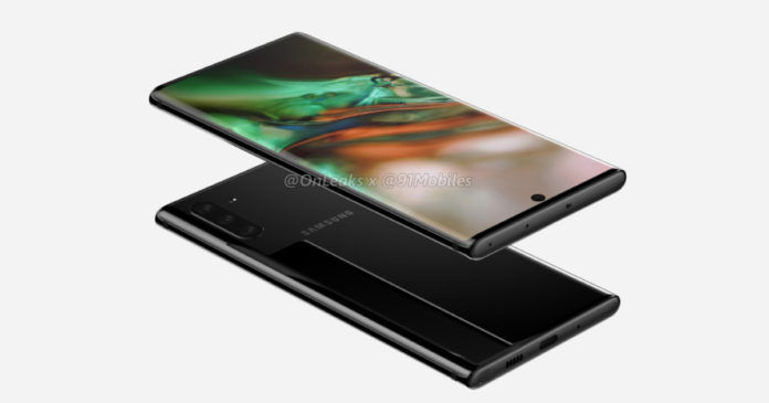 Samsung Galaxy Note 10 Galaxy Note 10 CAD Renders