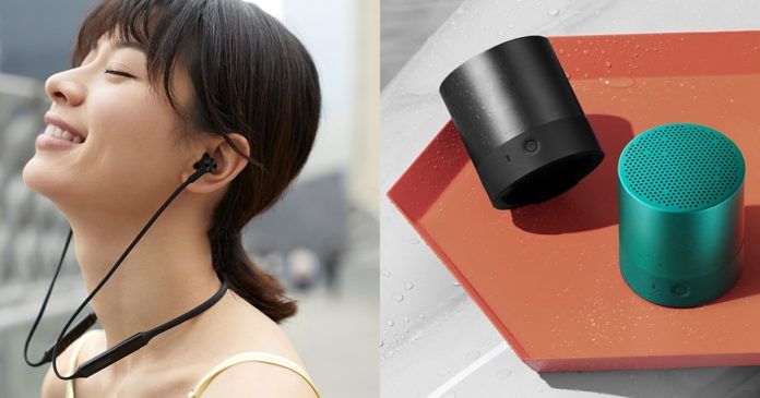 Huawei Launches FreeLace Wireless Ear Phones and Mini Speaker India
