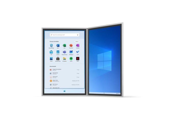 Microsoft Windows 10X UI Feature Microsoft Windows 10X UI Feature