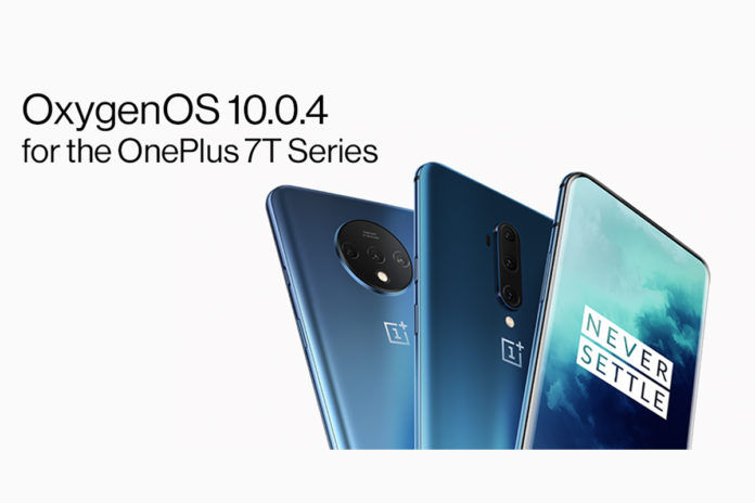 OxygenOS 10.0.4 update for OnePlus 7T series OxygenOS 10.0.4 update for OnePlus 7T series