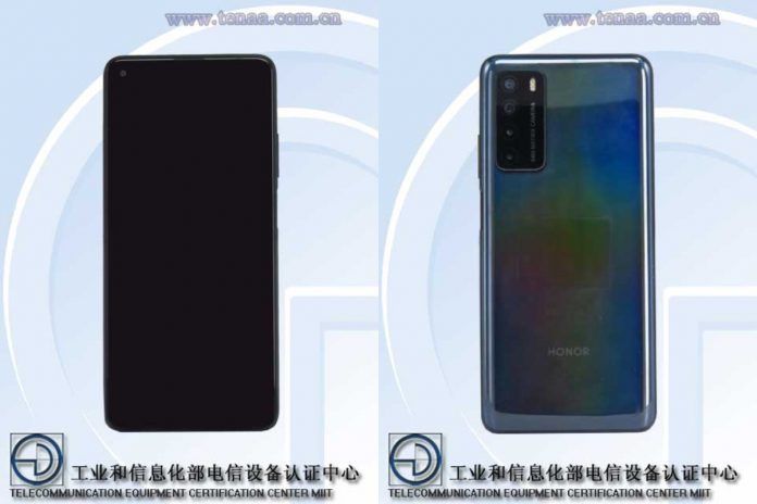 Huawei TNNH-AN00 Huawei TNNH-AN00 front and rear images from TENAA
