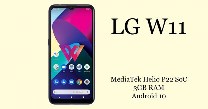 LG W11 main
