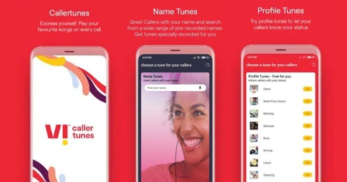 Vi Callertune app Vi Callertune app