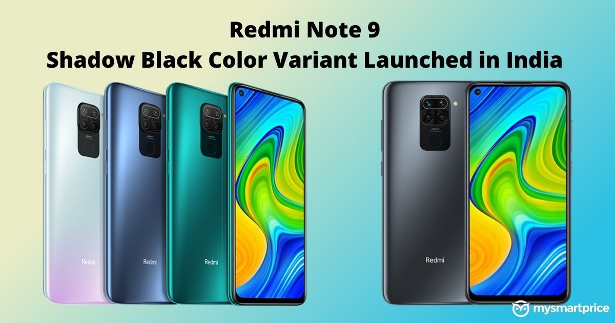 Redmi Note 9 Onyx Black