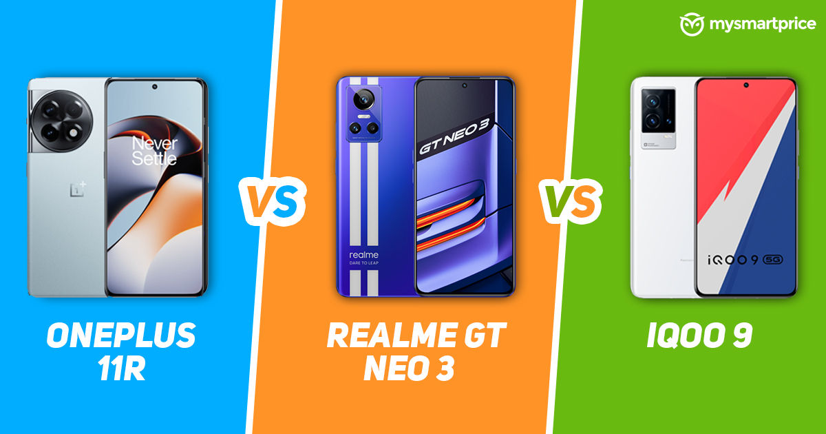 Oneplus R Vs Realme Gt Neo Vs Iqoo Price In India