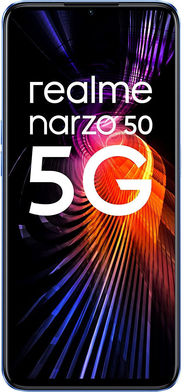 Best price for realme narzo 50 5G (Hyper Blue, 4GB RAM+128GB Storage)  Dimensity 810 5G Processor