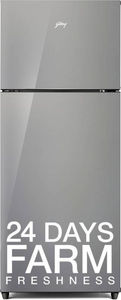 Godrej RF EON 253C RI ST GL 238 L 3 Star Inverter Frost Free Double Door Refrigerator