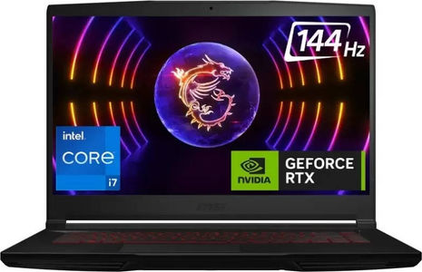 MSI GF63 Thin 12VE-070IN Laptop (15.6 Inch | Core i7 12th Gen | 16 GB | Windows 11 | 512 GB SSD)