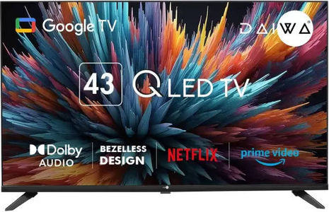 Daiwa 43G1Q 43 inch UHD Smart QLED TV