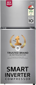 LG GL-S412SPZX 380 L 3 Star Inverter Frost Free Double Door Refrigerator