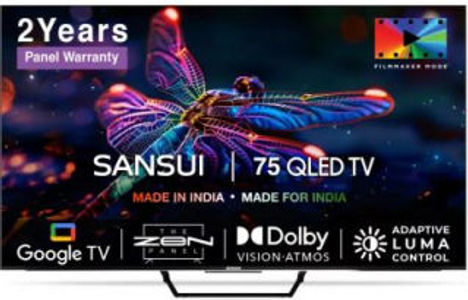 Sansui JSW75GSQLED 75 inch UHD Smart QLED TV