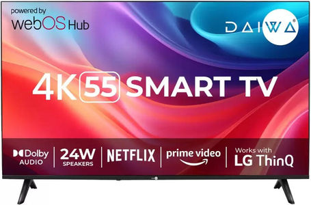 Daiwa D55U4WOS 55 inch UHD Smart LED TV
