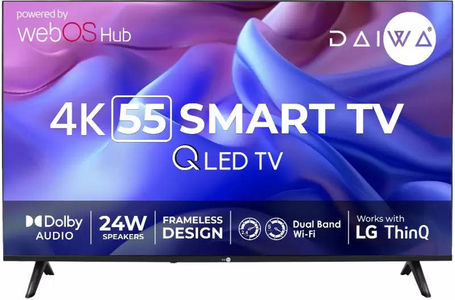 Daiwa D55Q4WOS 55 inch UHD Smart QLED TV