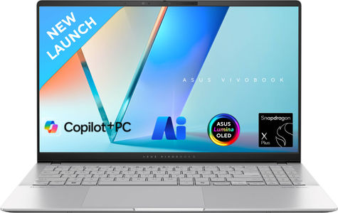 ASUS VivoBook S15 OLED S5507QA-MA551WS Laptop (15.6 Inch | Snapdragon X Plus | 16 GB | Windows 11 | 1 TB SSD)