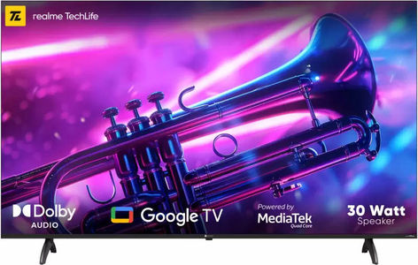 Realme TechLife CineSonic 50UHDGDRWSXP 50 inch UHD Smart LED TV