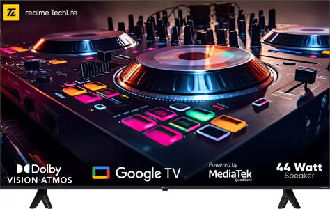 Realme TechLife CineSonic Q 65UHDGQRWSGQ 65 inch UHD Smart QLED TV