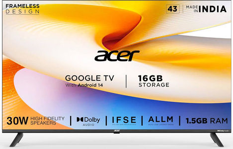 Acer I PRO Series AR43FDIGU2841AT 43 inch Full HD Smart LED TV