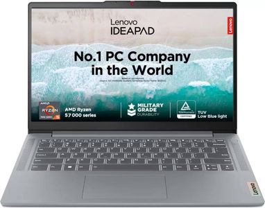 Lenovo IdeaPad Slim 3 14AMN8 (82XN006TIN) Laptop (14 Inch | AMD Quad Core Ryzen 5 | 8 GB | Windows 11 | 512 GB SSD)