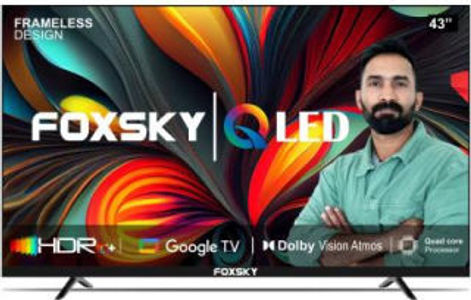 FOXSKY 43FS 43 inch UHD Smart QLED TV