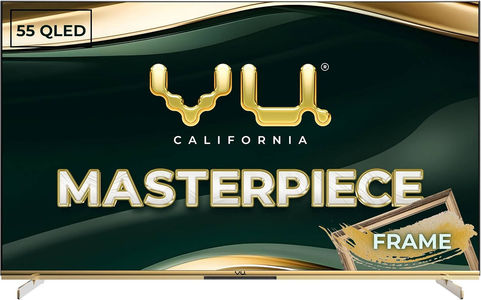 Vu Frame Series 55MASTERPIECE 55 inch UHD Smart QLED TV