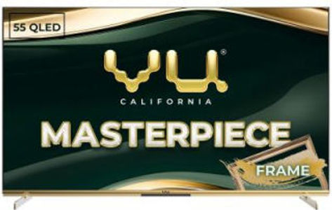 Vu Frame Series 55MASTERPIECE 55 inch UHD Smart QLED TV