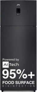 Godrej RF EON 438B RCI MT BK 436 L 2 Star Inverter Frost Free Double Door Refrigerator