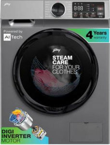 Godrej 10 Kg Fully Automatic Front Load Washing Machine (WFEON CEL 1014 IEBT SLSR)