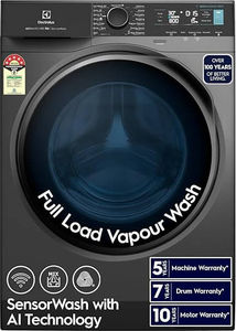 Electrolux 11 Kg Fully Automatic Front Load Washing Machine (UltimateCare 700 EWF1142R7SB)