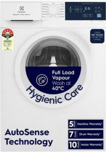 Electrolux 8 Kg Fully Automatic Front Load Washing Machine (UltimateCare 300 EWW8024D3WB)