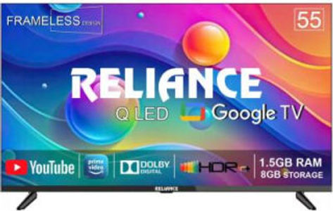 Reliance RGT55GT8724UHD 55 inch UHD Smart QLED TV