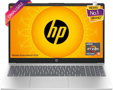 HP 15-fc0154AU (9D3M8PA) Laptop (15.6 Inch | AMD Quad Core Ryzen 3 | 8 GB | Windows 11 | 512 GB SSD)