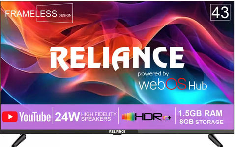 Reliance RGT43WB3972UHD 43 inch UHD Smart QLED TV