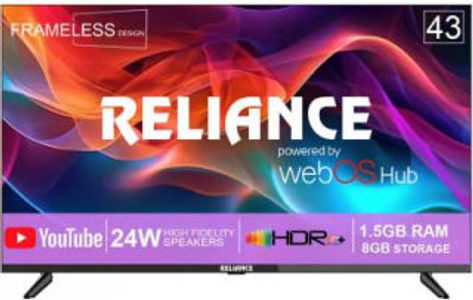 Reliance RGT43WB3972UHD 43 inch UHD Smart QLED TV