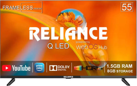 Reliance RGT55WB3972UHD 55 inch UHD Smart QLED TV