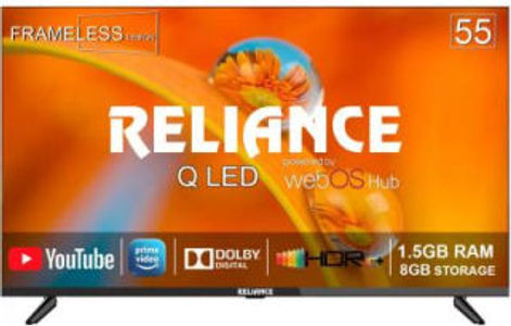 Reliance RGT55WB3972UHD 55 inch UHD Smart QLED TV