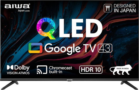 Aiwa Magnifiq AS43QUHDX1-GTV 43 inch UHD Smart QLED TV