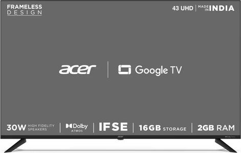 Acer AR43UDGGR2851AD 43 inch UHD Smart LED TV