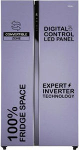 Haier HES-690IM 596 L 3 Star Inverter Frost Free Side By Side Door Refrigerator
